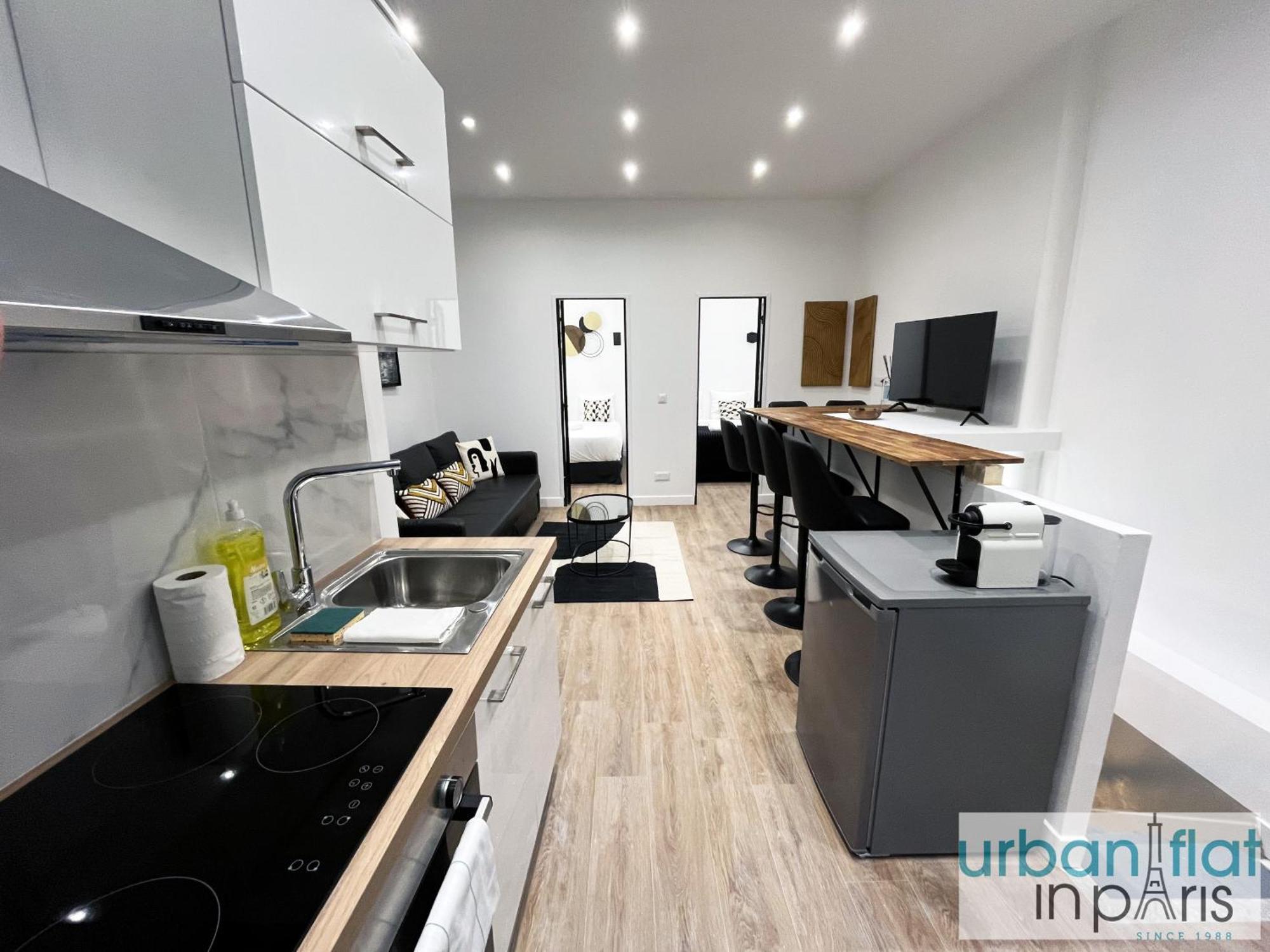 Urban Flat 01 - Charming 2 Bedroom Flat In Montorgueil Paris Luaran gambar