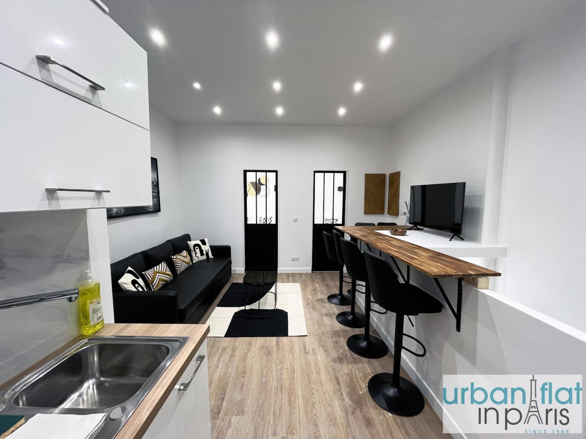 Urban Flat 01 - Charming 2 Bedroom Flat In Montorgueil Paris Luaran gambar